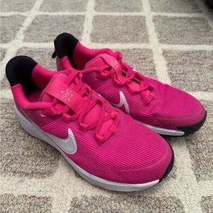 Nike Pink Athletic Shoes with White Accents